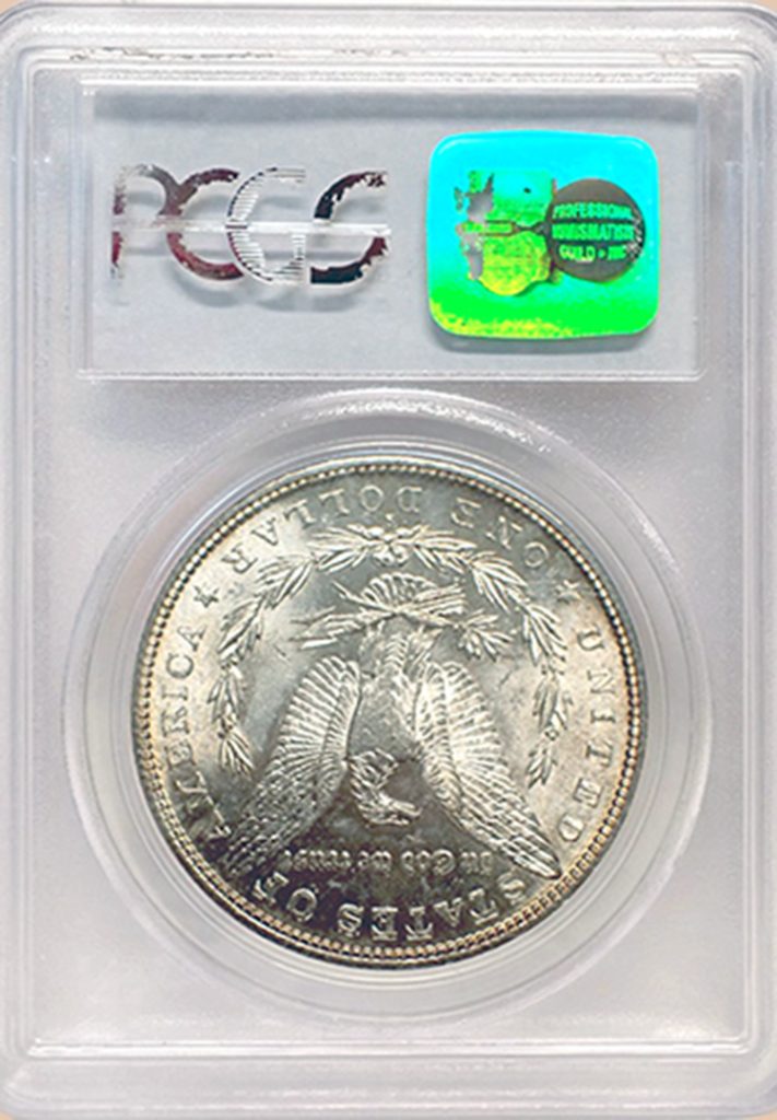 Задняя сторона держателя PCGS (Поколение 4.1) - Миниатюра