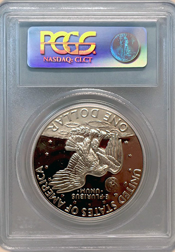 Задняя сторона держателя PCGS (Поколение 4.3) - Миниатюра