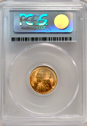 Задняя сторона держателя PCGS (Поколение 4.4S.2) - Миниатюра