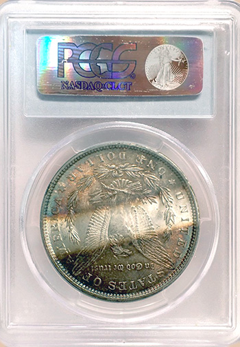 Задняя сторона держателя PCGS (Поколение 4.5) - Миниатюра