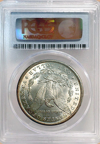 Задняя сторона держателя PCGS (Поколение 4.5S) - Миниатюра