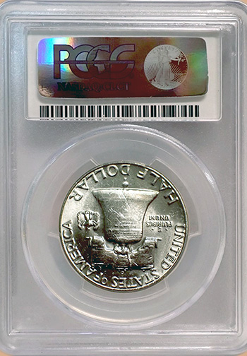 Задняя сторона держателя PCGS (Поколение 4.6S) - Миниатюра