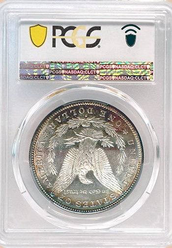 Задняя сторона держателя PCGS (Поколение 6.1) - Миниатюра