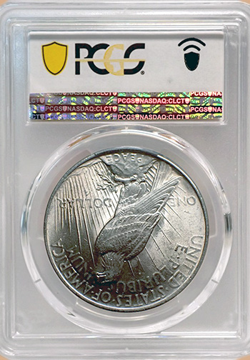 Задняя сторона держателя PCGS (Поколение 6.0S T3) - Миниатюра